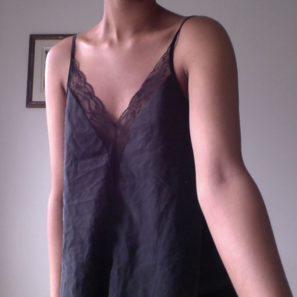 ❤SALE❤ Black Zara Lace Tank Top
